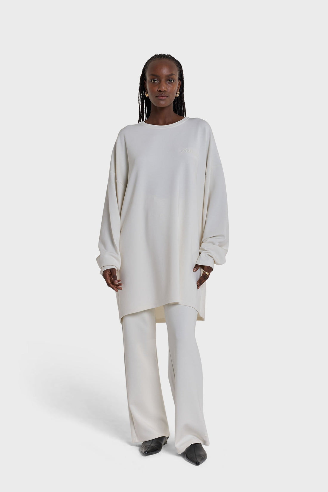 Jersey Modal Hose | Off-White