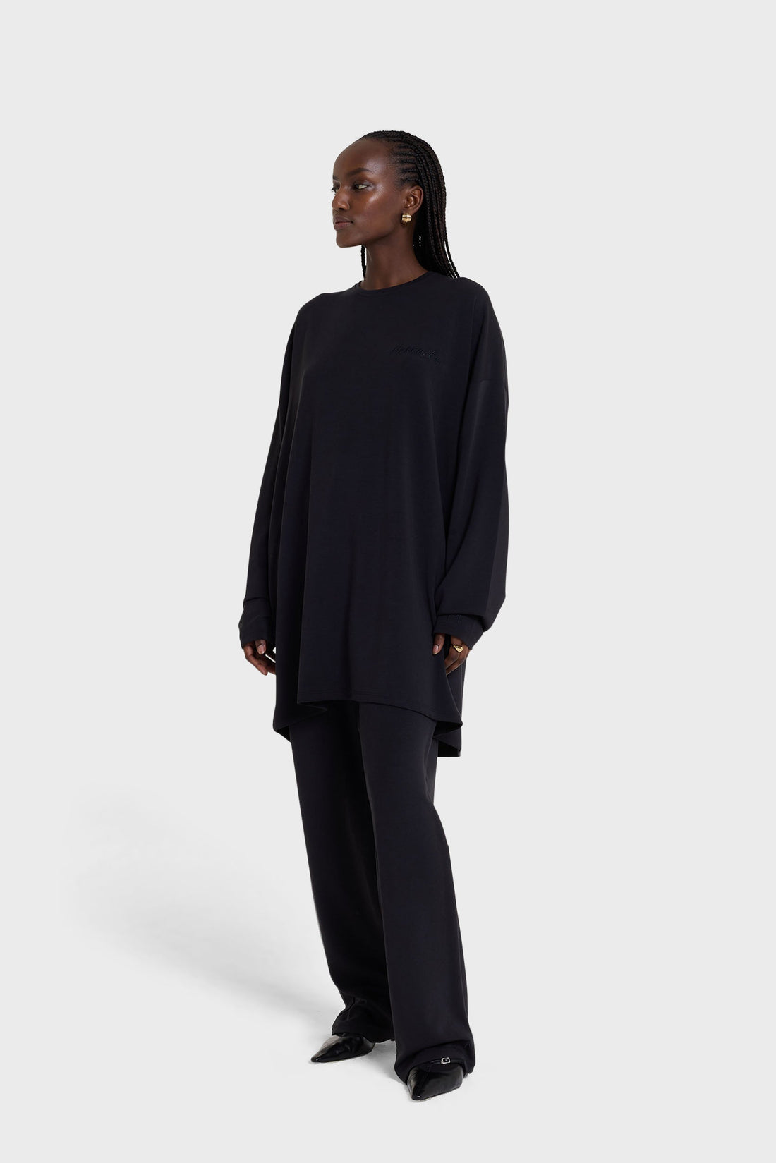 Jersey Modal Hose | Schwarz