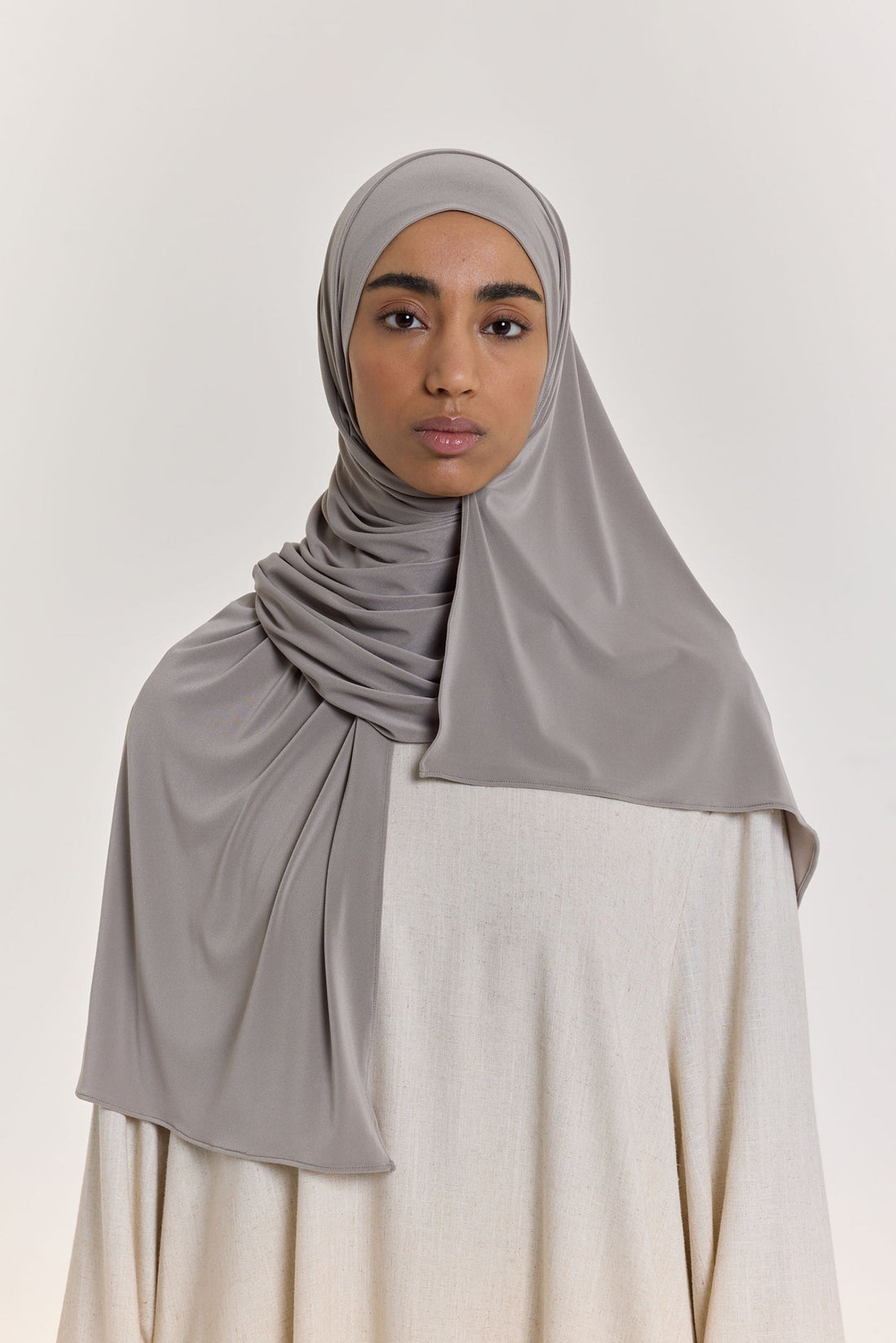 Premium Jersey Schal | Steel Grey