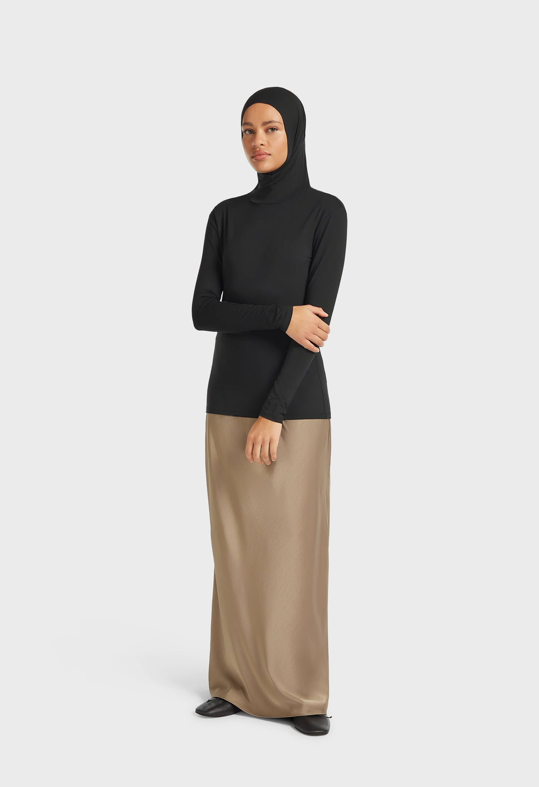 Hijab aus Bambus | Schwarz