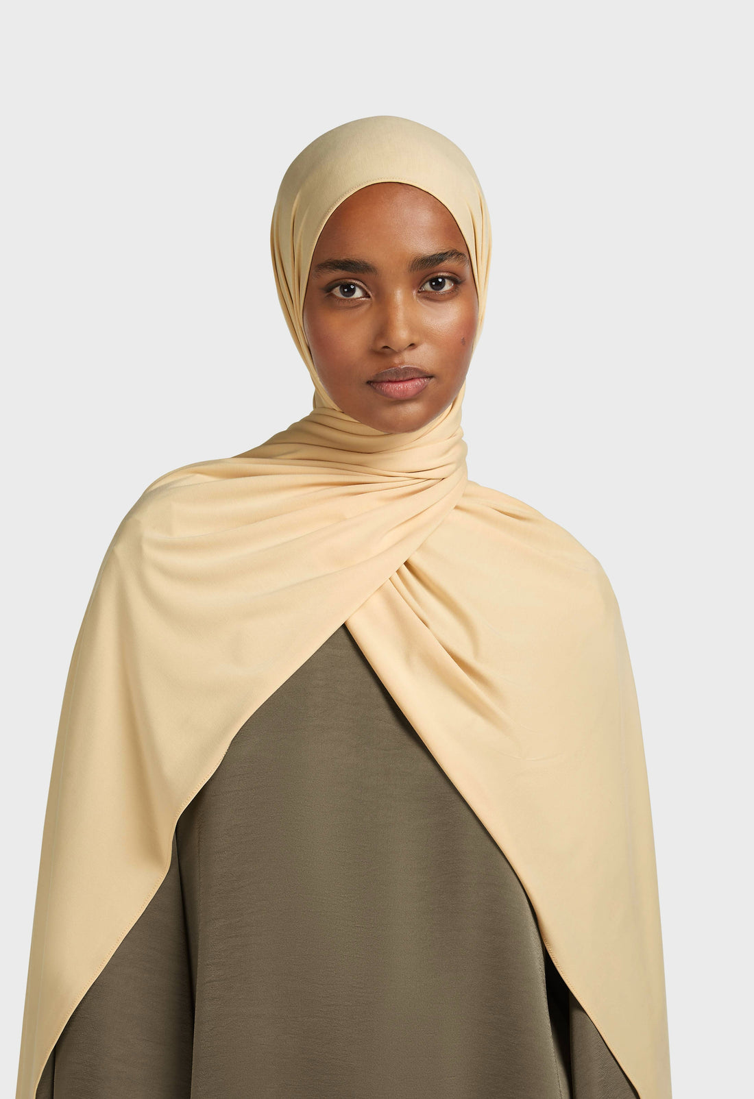 Bambus-Jersey-Schal | Warm Butter