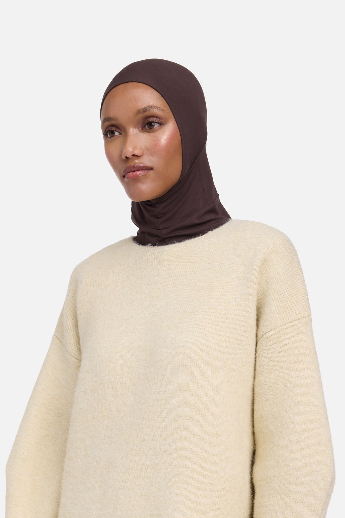 Bambou Full Cover Sous-Foulard | Dark Brown