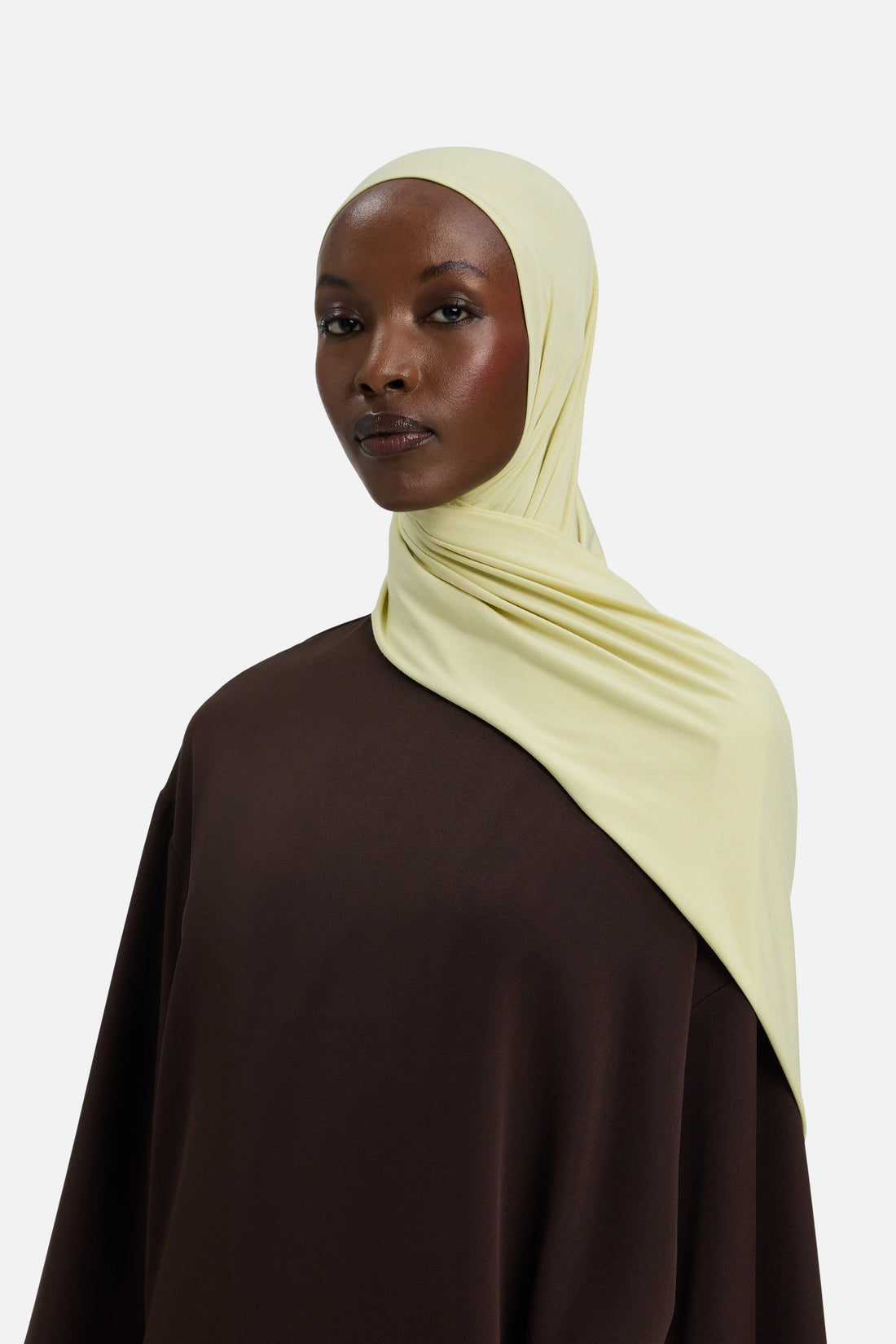 Bambus-Jersey-Schal | Pale Oyster