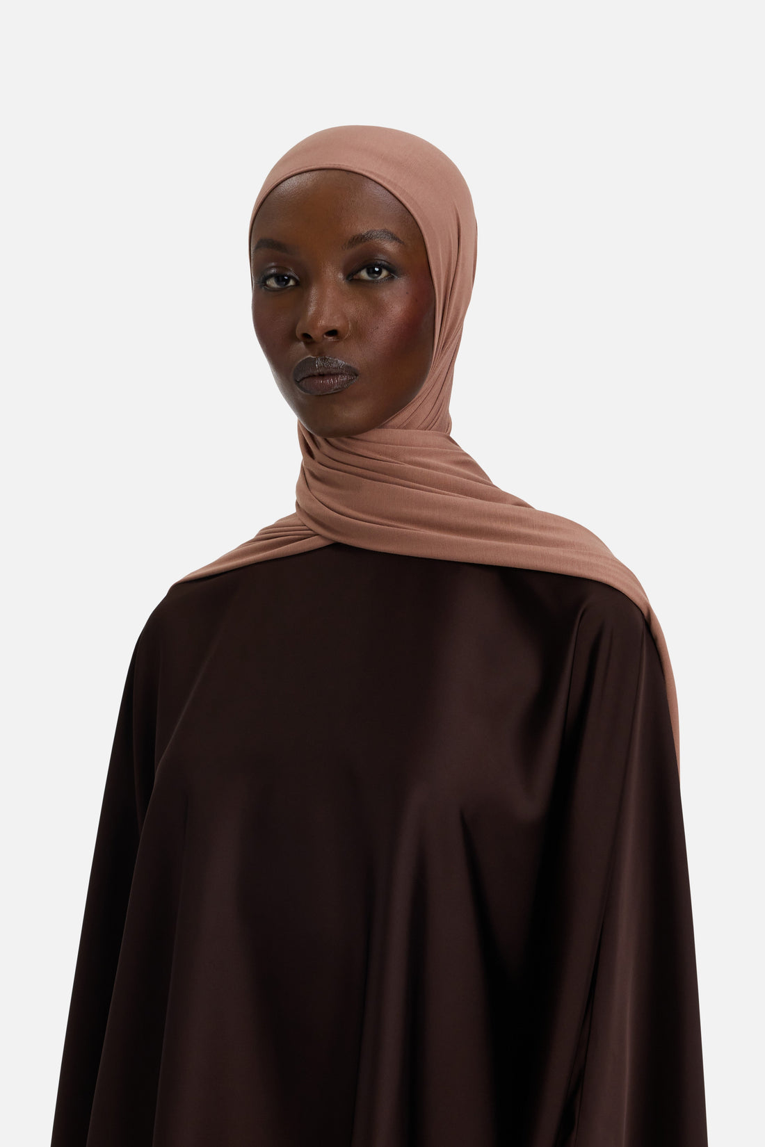 Bambus-Jersey-Schal | Soft Bordeaux