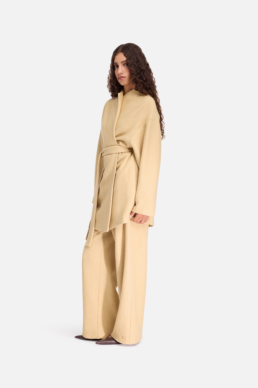 Jersey-Loop-Hose | White Honey