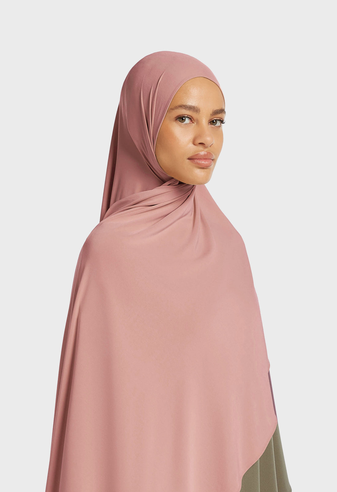 Atmungsaktiver Jersey-Schal | Cloud Pink