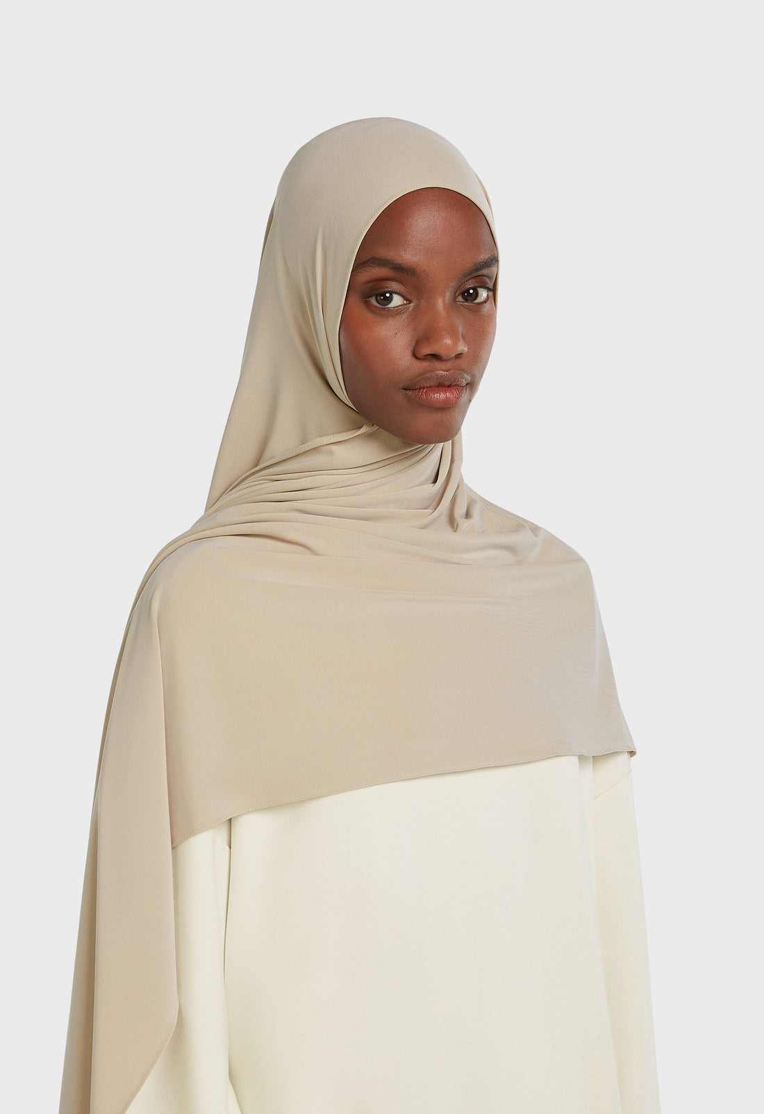 Atmungsaktiver Jersey-Schal | Dusty Bone