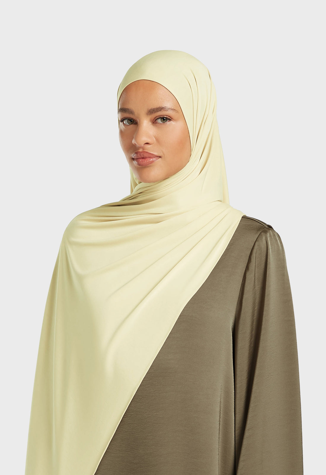 Atmungsaktiver Jersey-Schal | Lemon