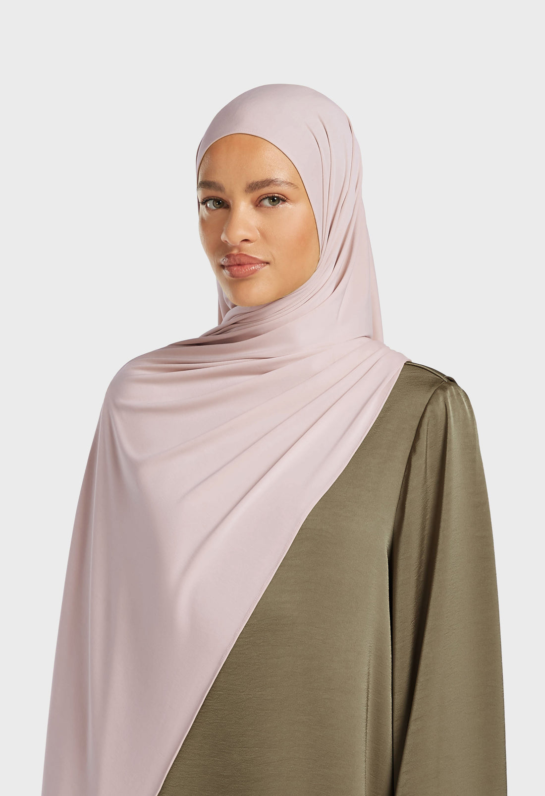 Atmungsaktiver Jersey-Schal | Lilac
