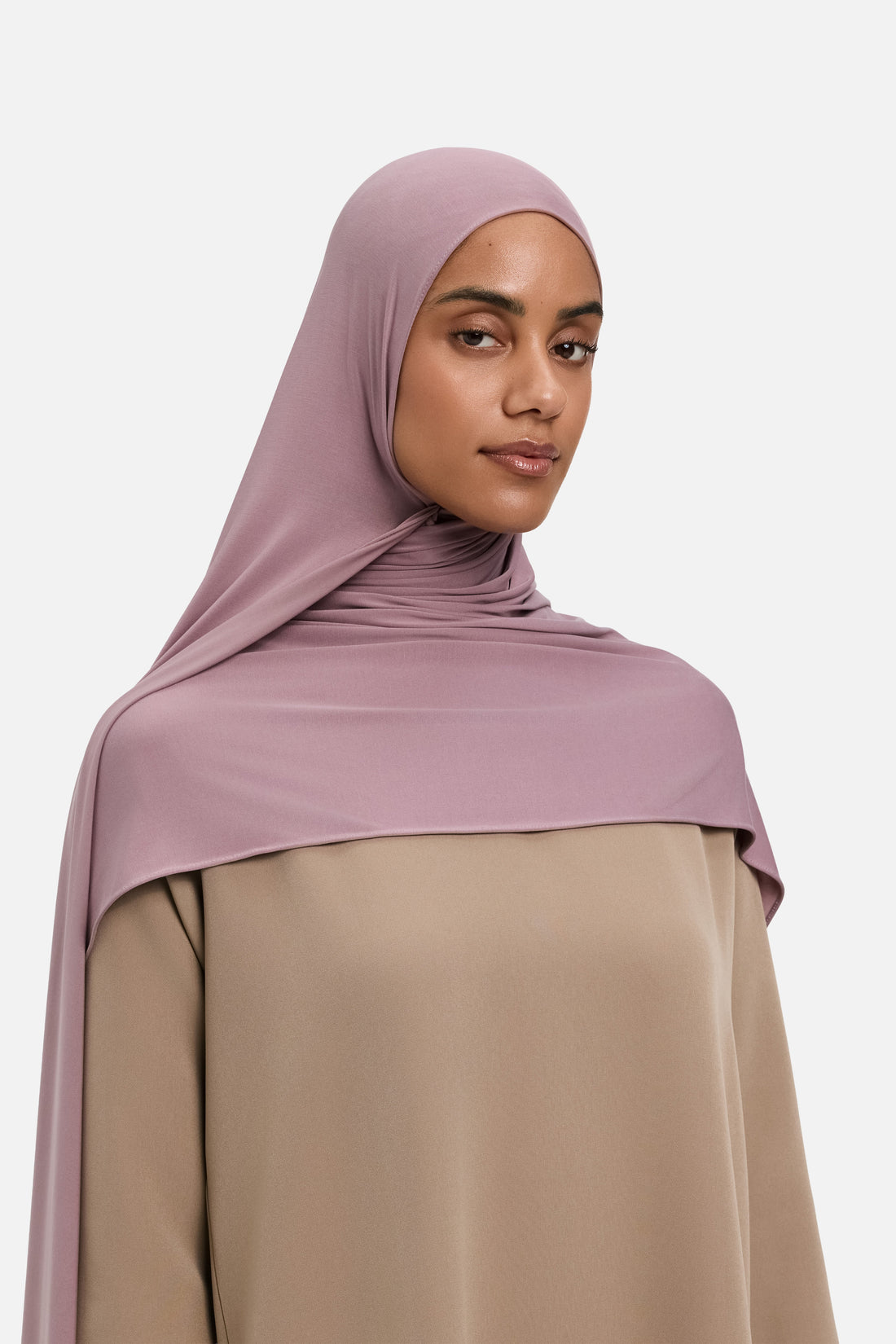 Respirant Jersey Écharpe | Dark Lavender