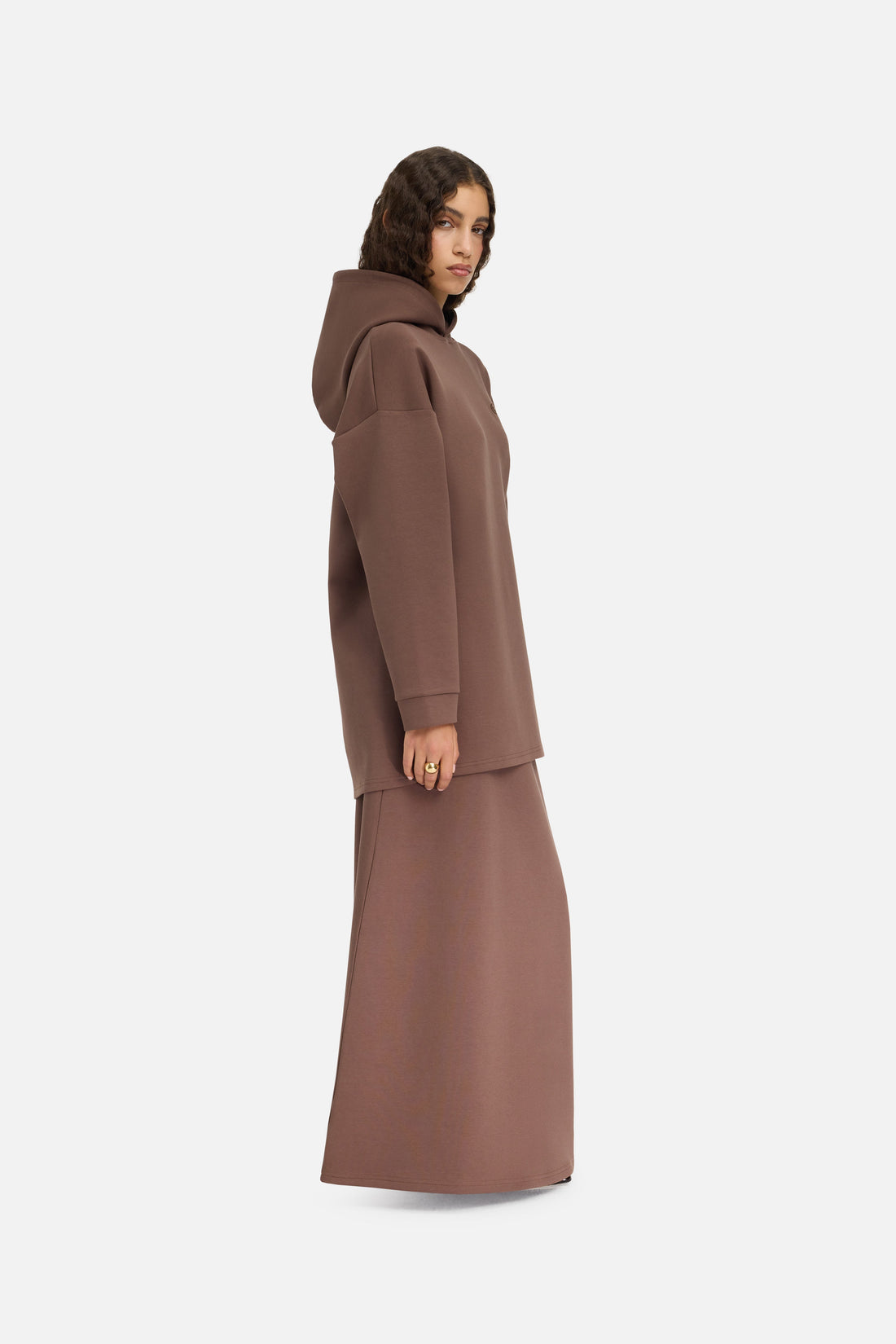 Bequemer Hoodie | Chocolate