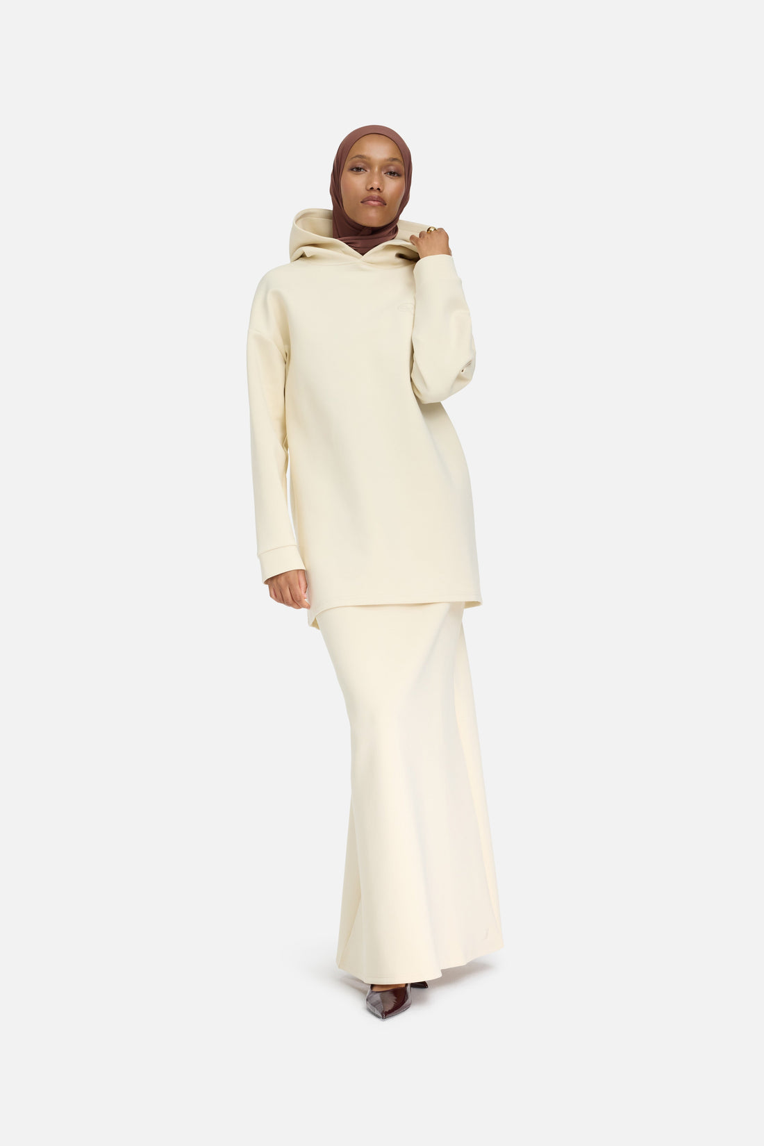 Comfy Kapuzenpullover | Cloud White