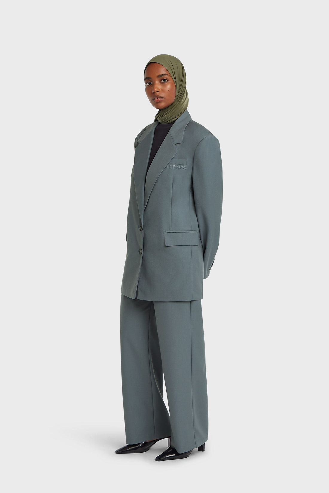 Essentiel Tailored Hose | Dusty Indigo