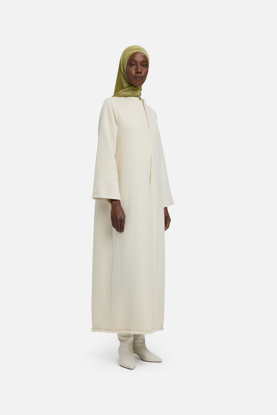 Fransenkleid | Off-White