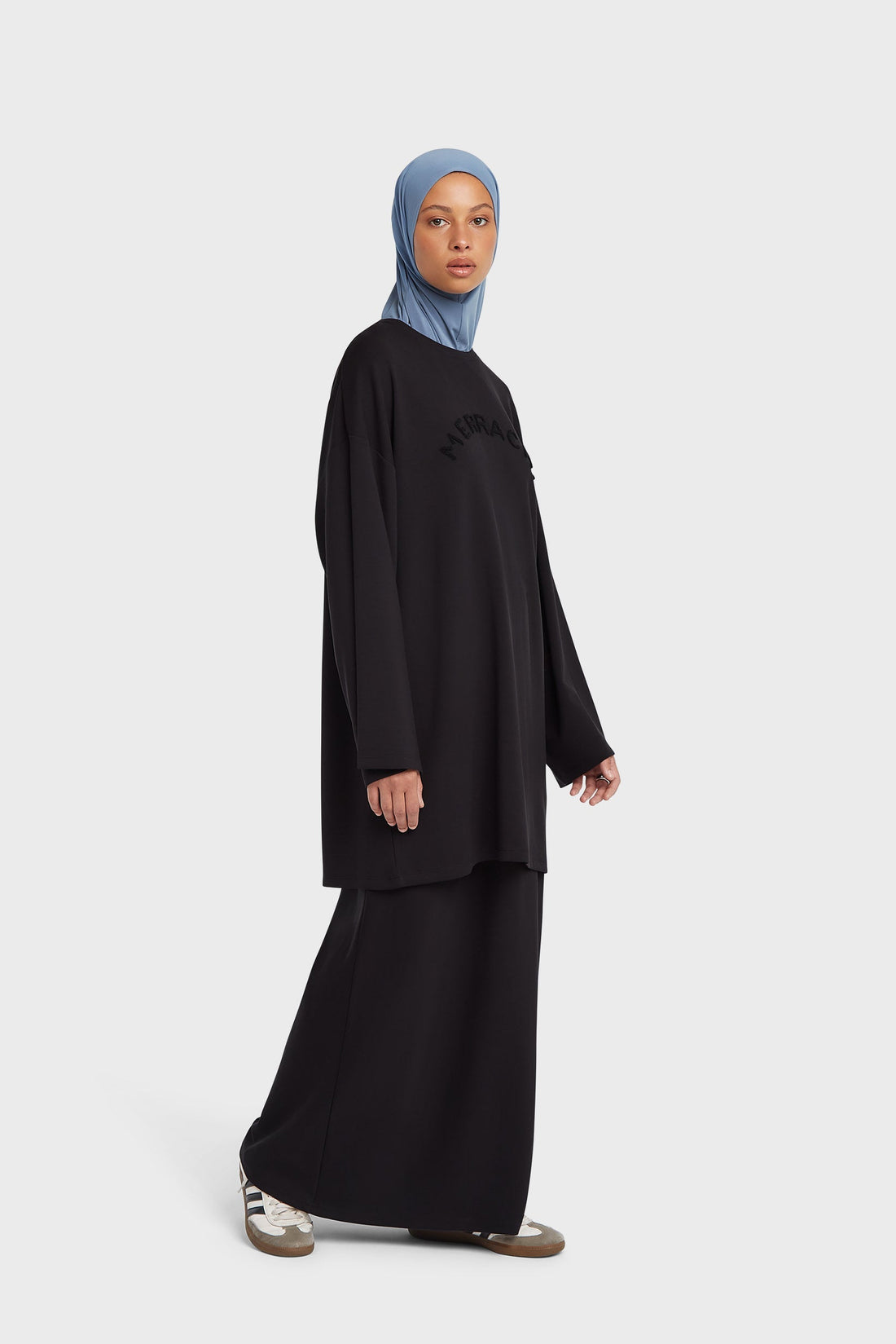 Jersey Modal Rock | Schwarz