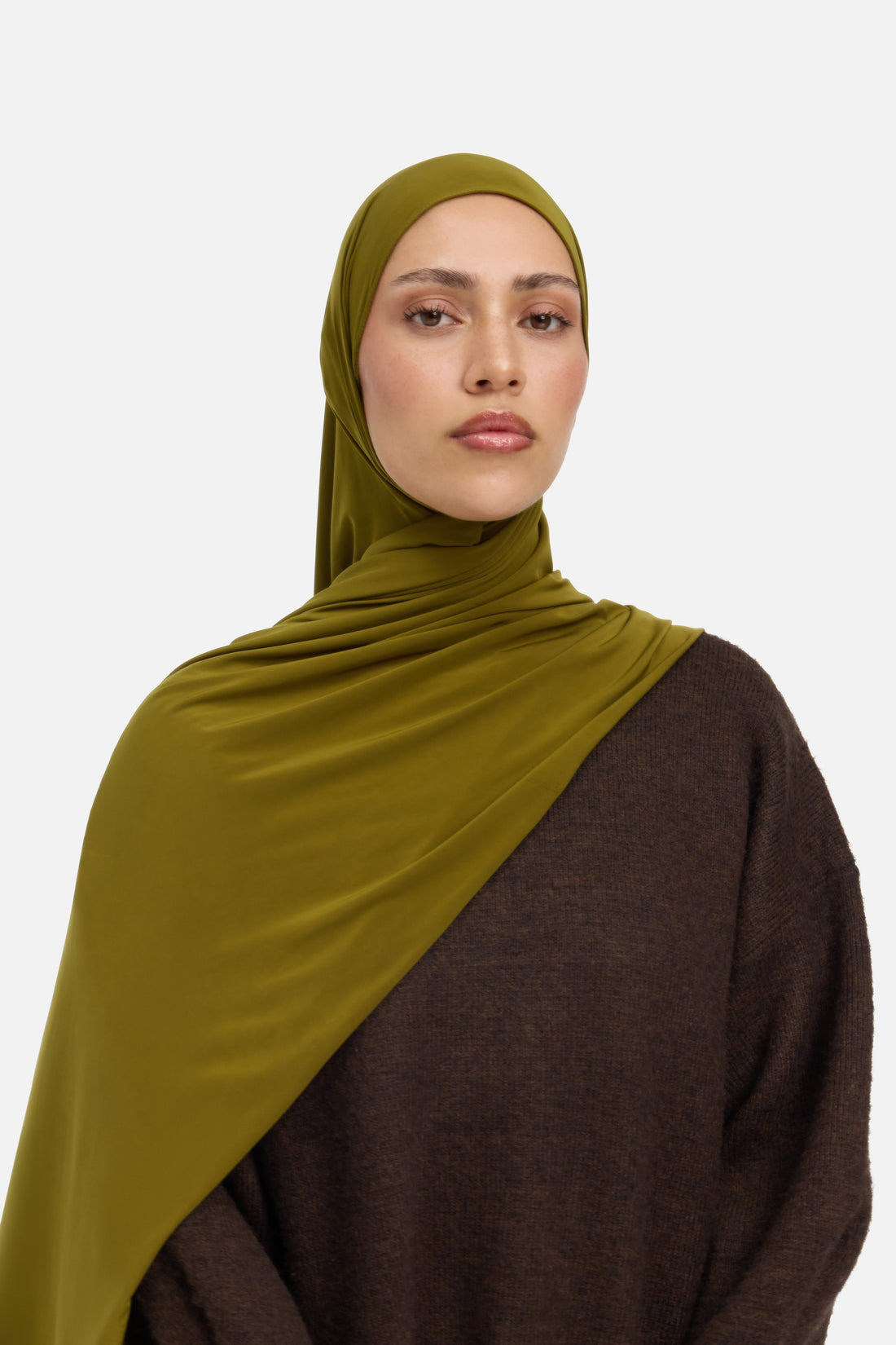 Liquid Jersey Schal | Basil