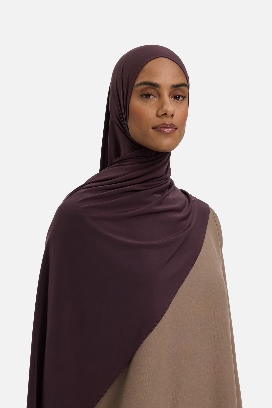 Liquid Jersey Schal | Vintage Violett