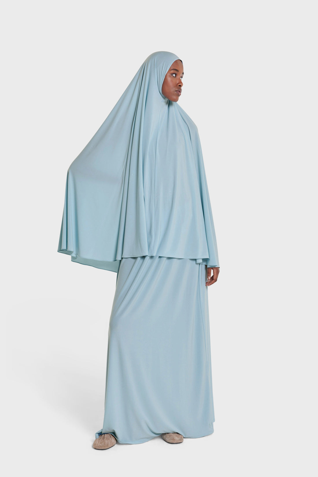 Premium Jersey Gebetsrock | Misty Blue