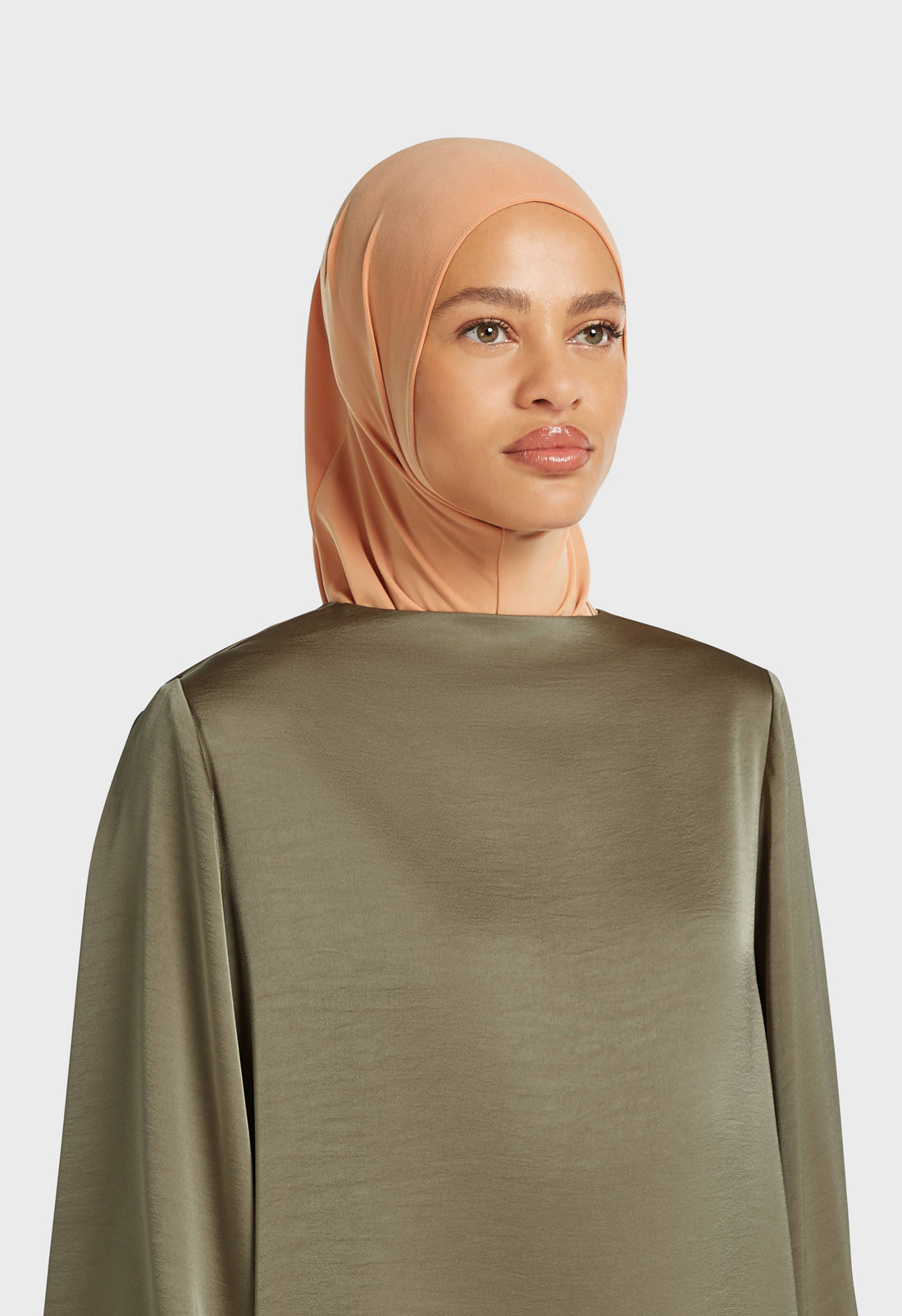 Premium-Jersey-Hijab | Pastellorange
