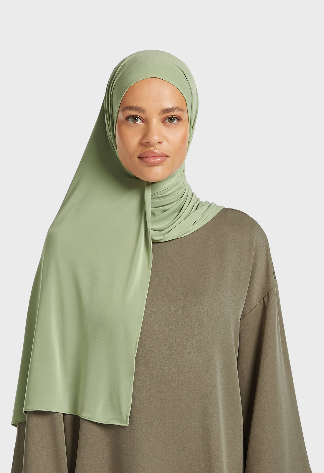 Premium-Jersey-Schal | Matcha
