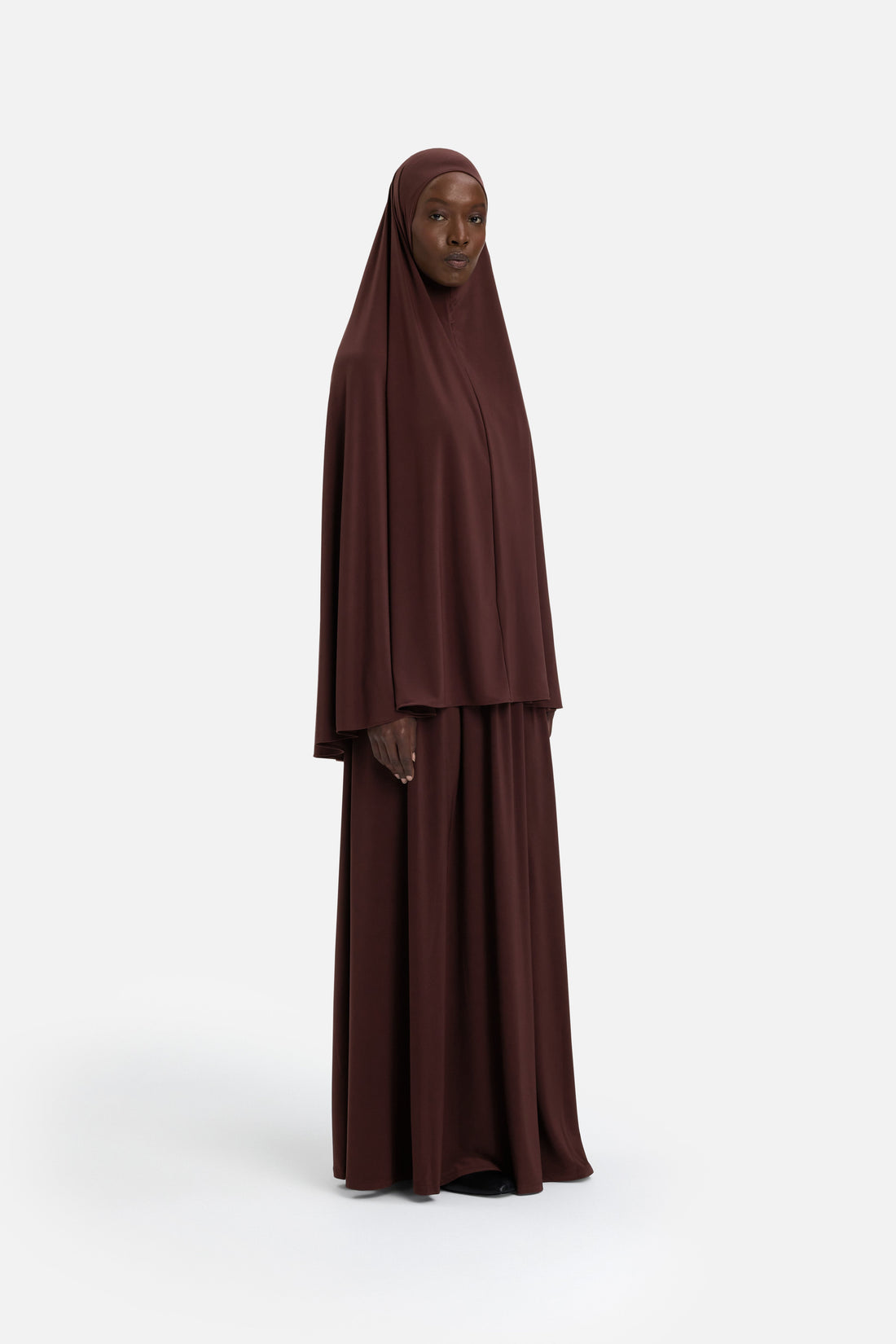 Premium Jersey Khimar | Dunkle Kirsche