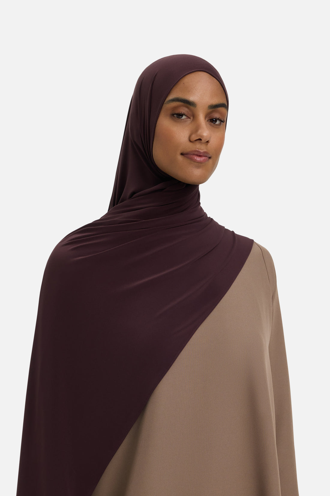 Premium Jersey Schal | Vintage Violett
