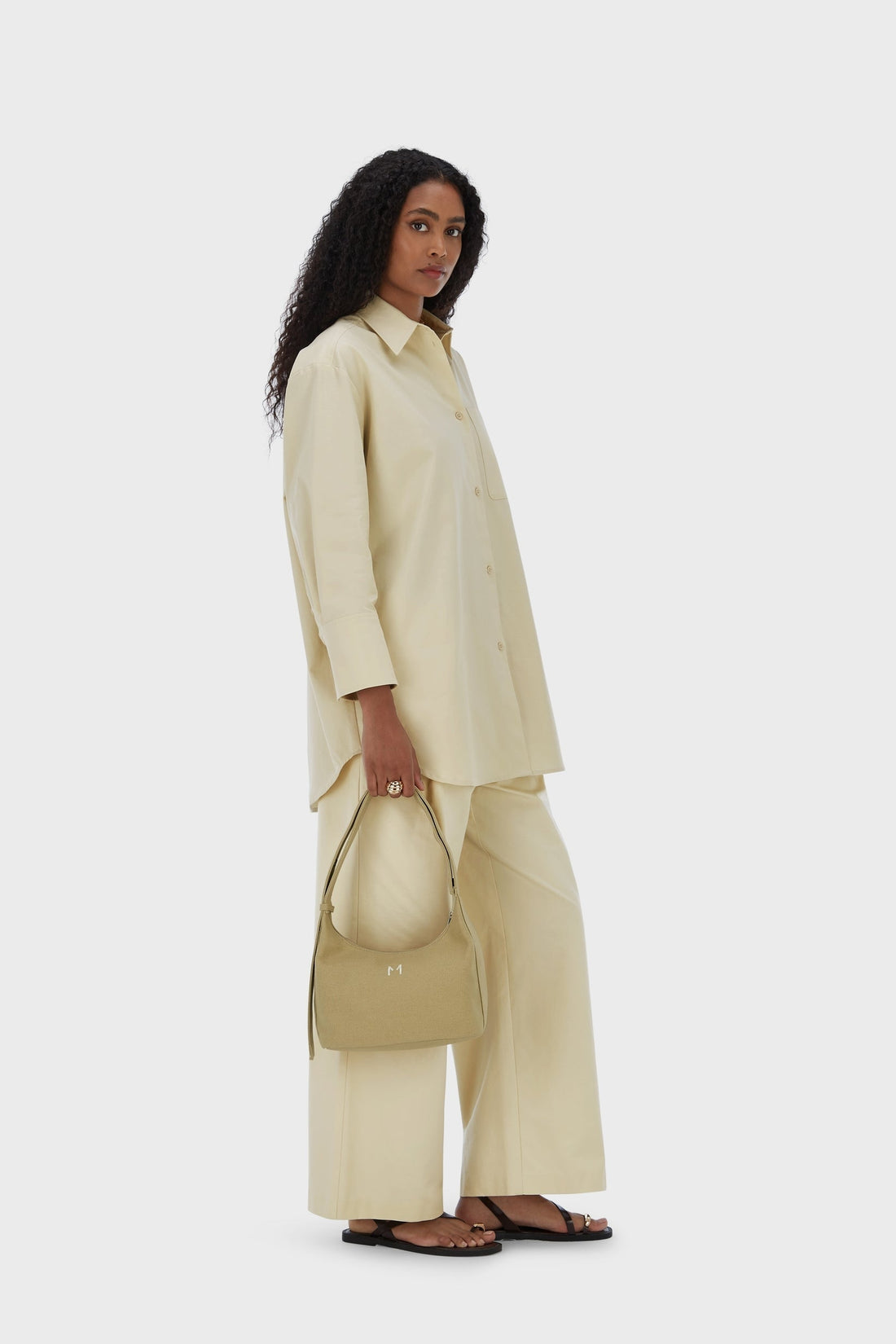 Die Mini-Canvas-Tasche | Almond