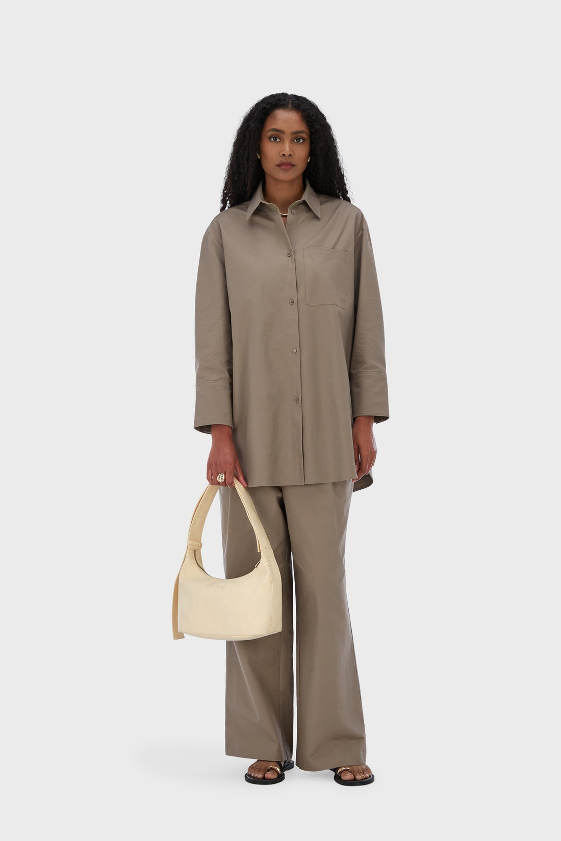 Die Mini-Canvas-Tasche | Elfenbein