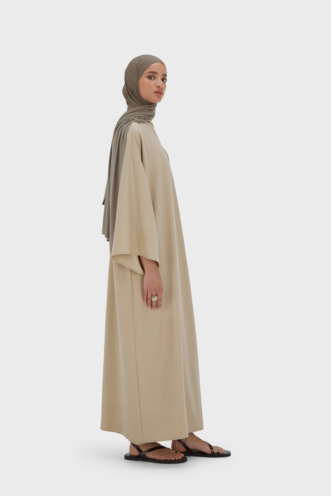 Abaya Stola | White Pepper