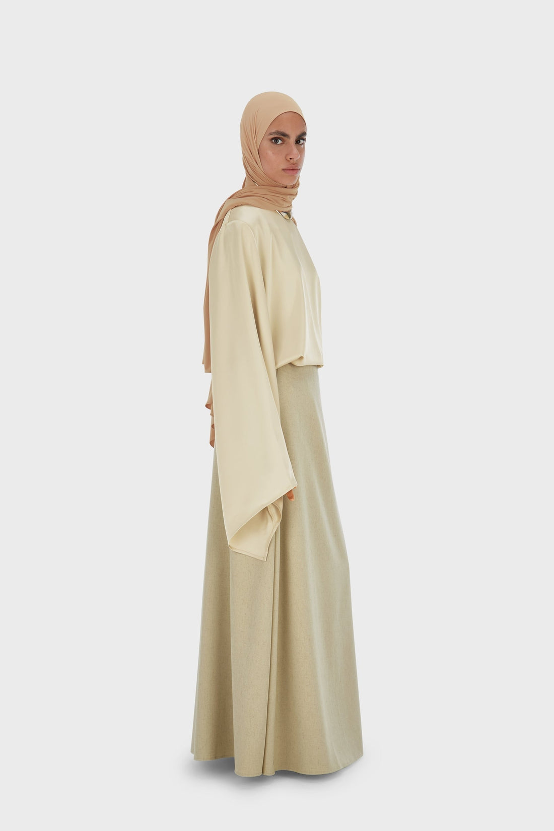Wickelrock | Warmes Khaki