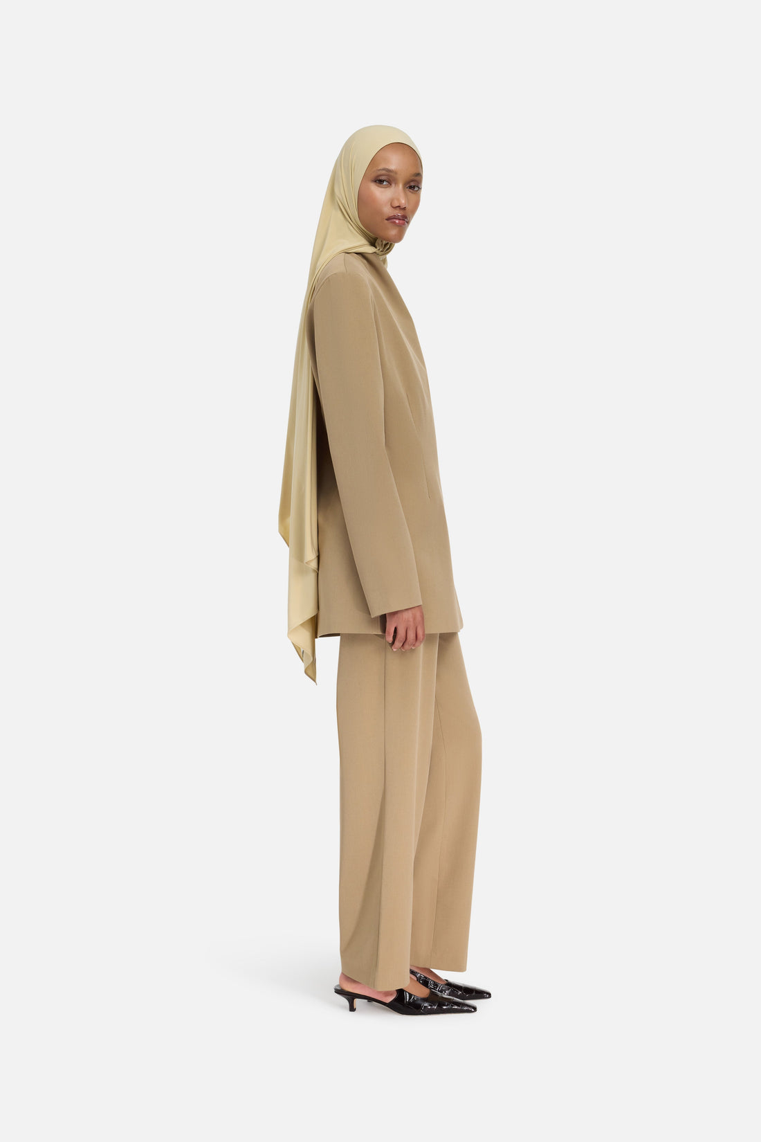 Tailored Pantalon | Walnut