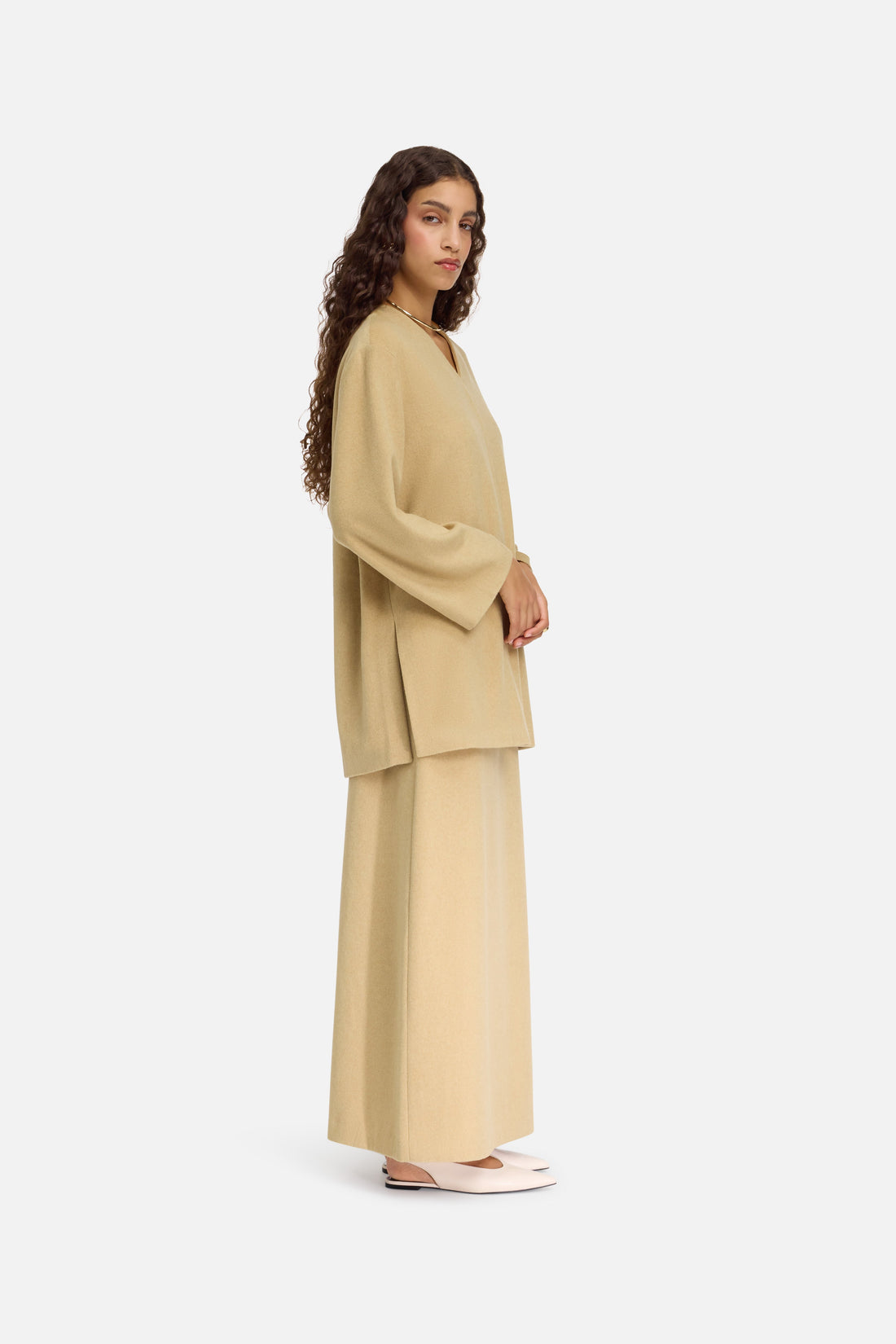 Pullover aus Wollmischung | Desert Clay