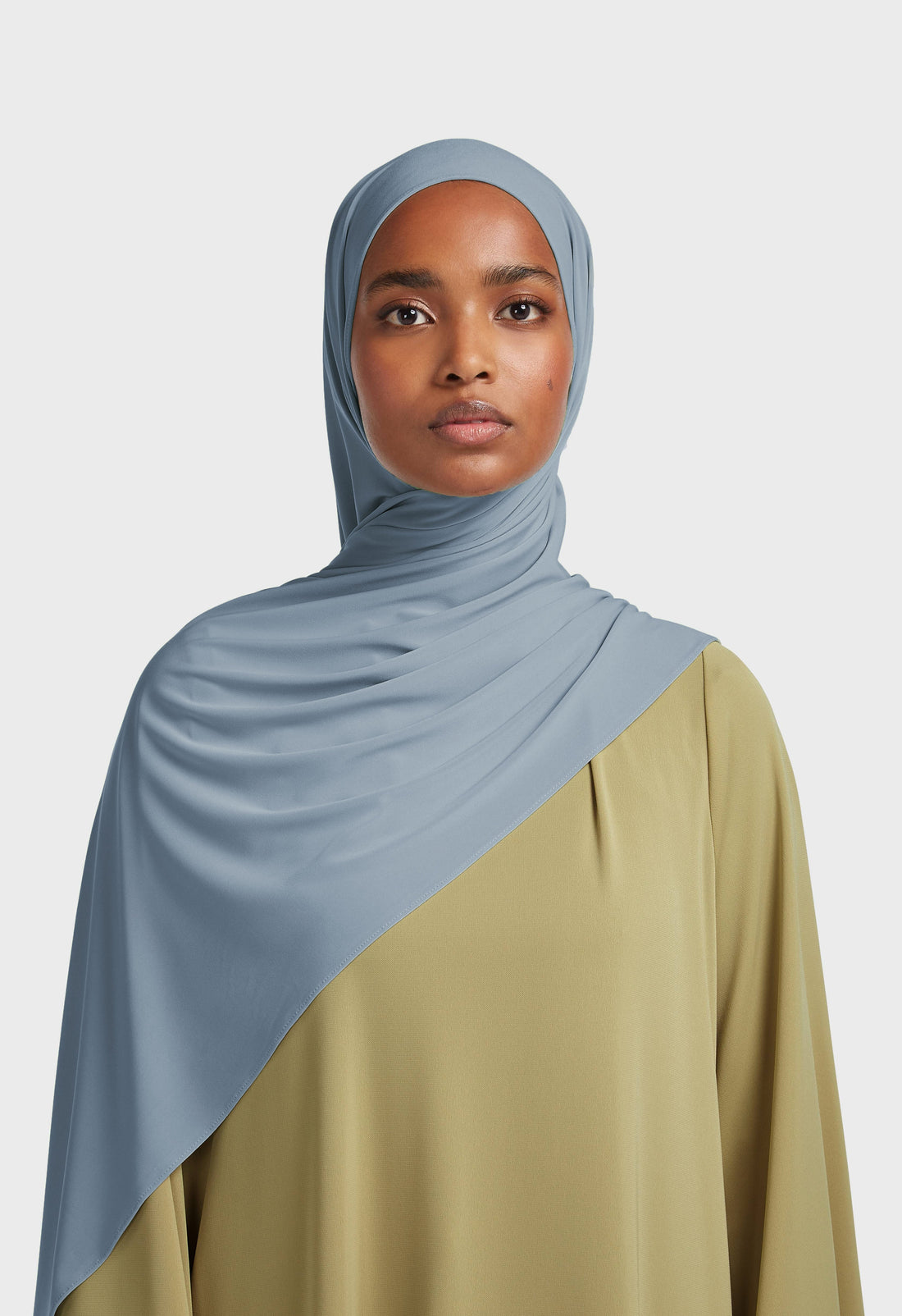 Premium-Jersey-Schal | Silbergrau