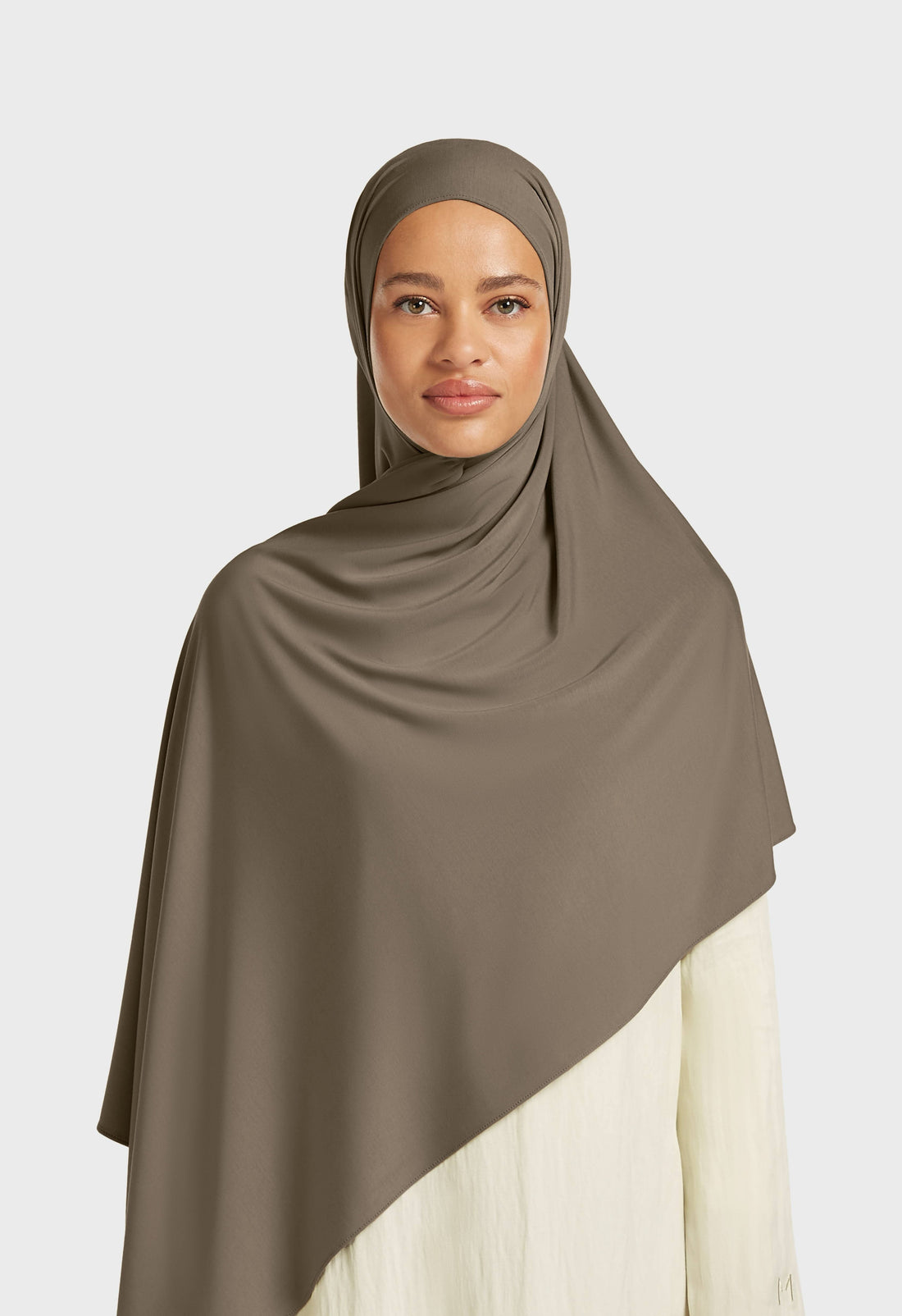 Bambus-Jersey-Schal | Taupe